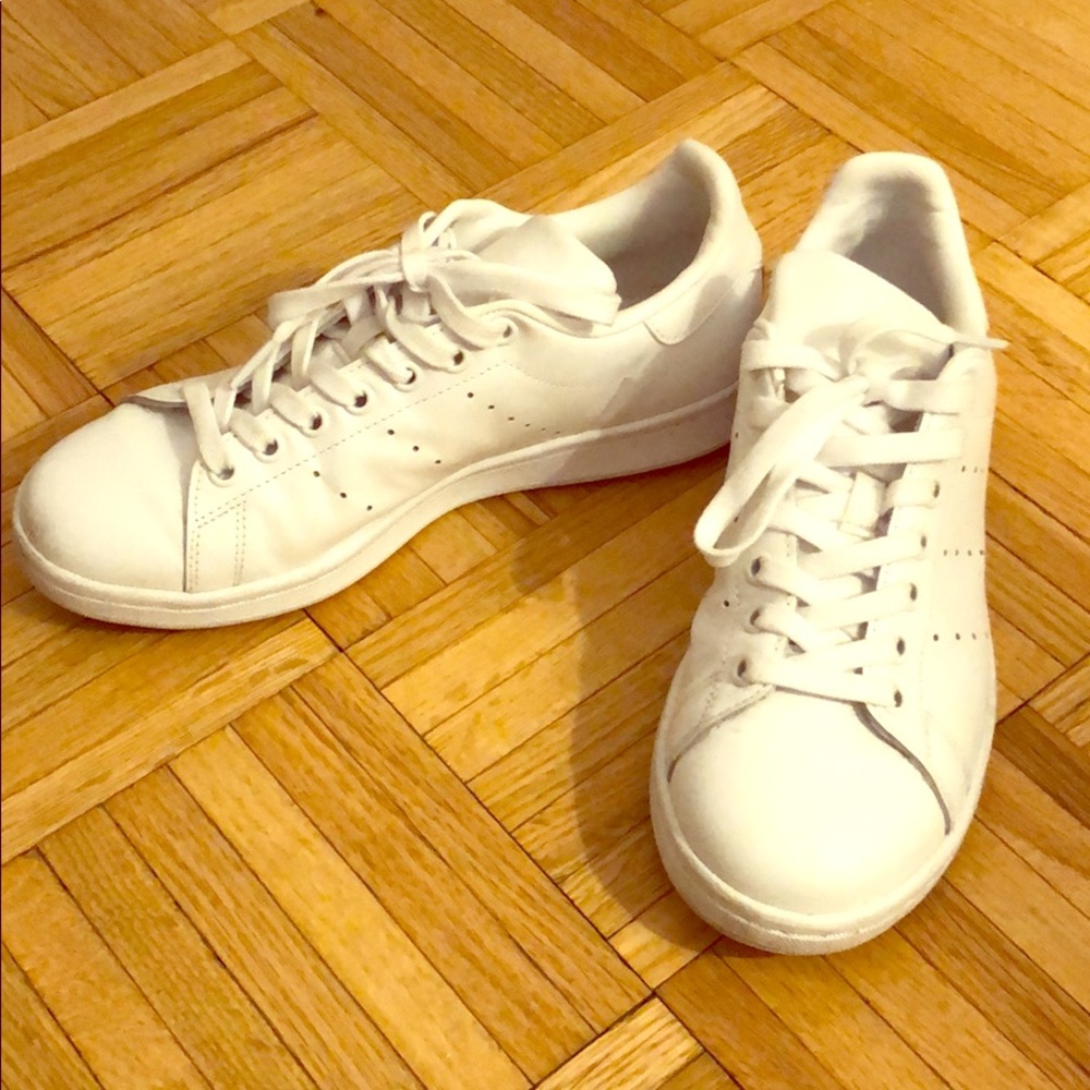 Adidas white sneakers
